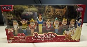PEZ Snow White And The Seven Dwarfs Limited Edition Gift Set Collector's Series 