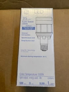Ge Lamps Led35ed17/750 Led Lamp, 5000K Color Temp., 5000 Lm, 35.0W (NEW) - Picture 1 of 1