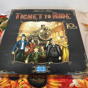Juego de Mesa Ticket To Ride - Edición 10 Aniversario Days Of Wonder 2014 - Imagen 1 de 11