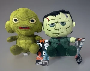 Universal Studios Monsters Creature Of The Black Lagoon & Frankenstein 7” Plush - Picture 1 of 11