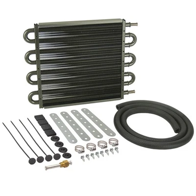 Derale 8 Pass 13" 7000 Series Copper Aluminum Transmission Cooler Kit 13107 Foto 1 de 4