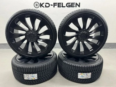Original Tesla Model Y 21 Zoll Winterräder Überturbinen Alufelge 1188226-00-C - Bild 1 von 4