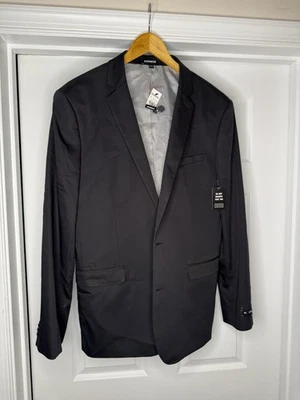 Blazer Express Para Hombre Extra Slim 44L Negro Nuevo Con Etiquetas Foto 1 de 4