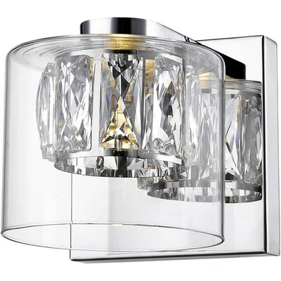 Access Lighting 62555LEDD-MSS/CCLCLR Private Collection Bathroom Vanity Light - Image 1 of 3