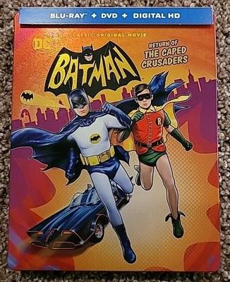 Batman Return of the Caped Crusaders (Blu-ray/DVD, 2016, 2-Disc) STEELBOOK - Image 1 of 3