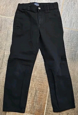 Boys Childrens Place black dress pants with pockets,size 6....22x20 - Image 1 of 4