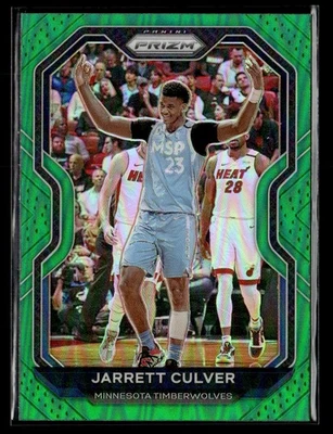 2020-21 Panini Prizm #238 Jarrett Culver Green Prizms card - Image 1 of 2