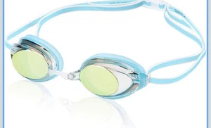 Speedo Vanquisher 2.0 verspiegelte Damenbrille, babyblau - Bild 1 von 6