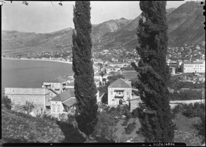 Líbano Vista del pueblo, Jounieh Líbano, Segunda Guerra Mundial - Foto antigua - Imagen 1 de 1