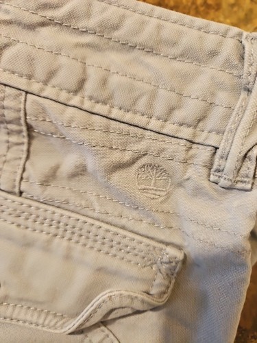 Timberland conway lago grigio pantaloncini cargo pantaloncini utility uomo taglia 32 (A130)