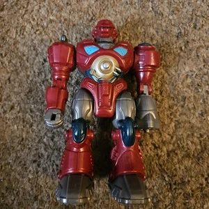 Hap-P-Kid M.A.R.S. mars 7" Walking Cyber Bot Robot Red Tested - Picture 1 of 3