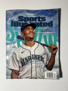 JULIO RODRIGUEZ SIGNED MARINERS AUTOGRAPHED SPORTS ILLUSTRATED MAGAZINE AUTO MLB - Picture 1 of 1