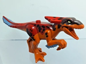 LEGO Animal Orange Dinosaur Pyroraptor Minifigure Jurassic World Dominion Dino - Picture 1 of 8