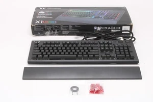 Thermaltake TT KB-TPX RGB Mechanical Gaming Keyboard KB-TPX-SSBRUS-01 - Picture 1 of 7