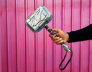 Mighty Thor Hammer Thor Mjolnir Hammer Love And Thunder Movie Inspired Mjolnir - Picture 1 of 8