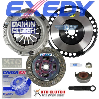 KIT EMBRAGUE EXEDY Y VOLANTE XTD 10LBS PARA HONDA ACUERDO PRELUDE 2.2L 2.3L Foto 1 de 4