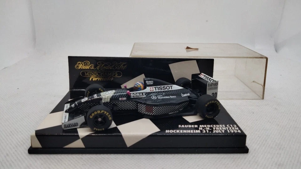 MINICHAMPS SAUBER MERCEDES C13 H.H. FRENTZEN HOCKENHEIM 31 JULY 1994 SCALA 1:43 - Immagine 1 di 4