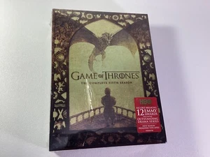 Game of Thrones: The Complete Fifth Season (DVD, 2015) NIB Sealed - Foto 1 di 4