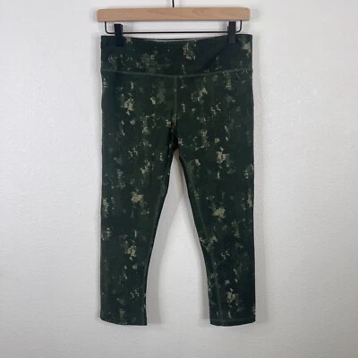 Marika Sport Womens Leggings Size M 8-10 7/8 Length Green Yoga Running Cheer - Image 1 of 4