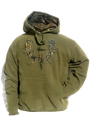 Cabela's Men's Signature Big Game Moose 360 GM Heavyweight Fleece Hunting Hoodie - Image 1 of 4