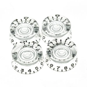 KAISH LP Guitar Knob USA Fine Spline Speed Dial Control Knob for CTS Pot Clear - Picture 1 of 6