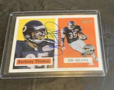 2002 Topps Heritage Anthony Thomas Real One Autographs
