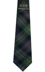 Farquharson Ancient Clan 100% Wool Scottish Mens Tartan Tie - Picture 1 of 1
