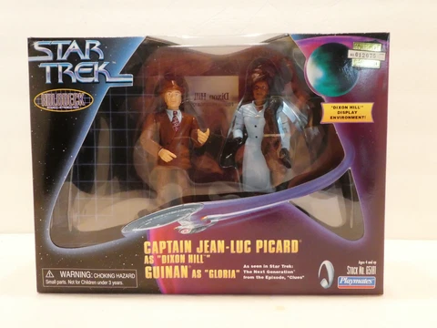 1998 Star Trek Holodeck Series - Captain Picard (Dixon Hill) & Guinan "Clues" Cover