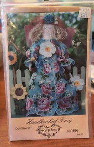 Pañuelo Mary's Patterns Fairy 11" muñeca talla 1996 sin cortar - Imagen 1 de 8