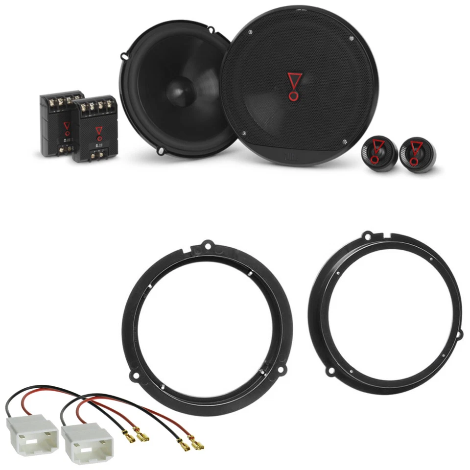 JBL Stage3 607C 2 Wege Lautsprecher Einbauset für Ford Focus 3 DYB Fiesta JA8 - Bild 1 von 1