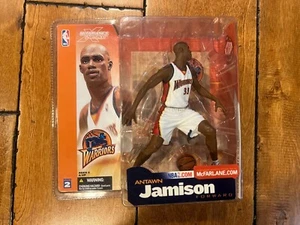 2002 McFarlane Sportspicks ANTAWN JAMISON GOLDEN STATE WARRIORS Figure SERIES 2 - Picture 1 of 5