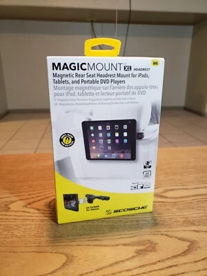 Scosche MagicMount XL Universal Magnetic Headrest Phone Mount for Car MAGTHM2 - Image 1 of 3