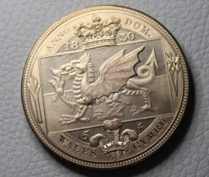 1830 RETROSPECTIVE FANTASY CROWN COLLECTION 41mm BRONZE DRAGON WALES #DFH12 - Picture 1 of 10