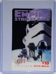 Tarjeta Telecard GTI Star Wars The Empire Strikes Back Storm Trooper 1997 de colección - Imagen 1 de 2