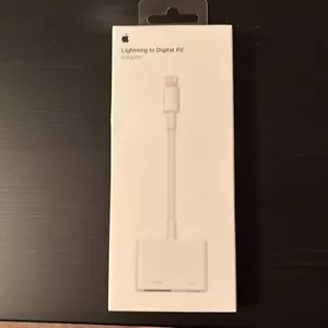 Apple Lightning Digital AV Adapter HDMI To iPhone iPad MD826AM/A-Genuine - Picture 1 of 1