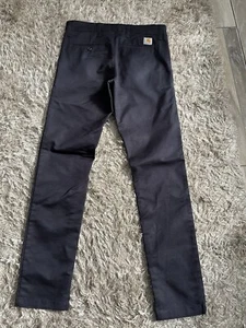 Carhartt Wip Black Jeans Trousers W 29 L 32 - Picture 1 of 4