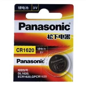 4 X CR1620 PANASONIC 3V BATTERY LITHIUM BATTERIES ECR1620 LM1620 SHIP SYDNEY CA - Picture 1 of 3