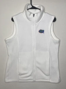 Florida Gators Vest Girls Size L 12-14 White Fleece Knight - Picture 1 of 8