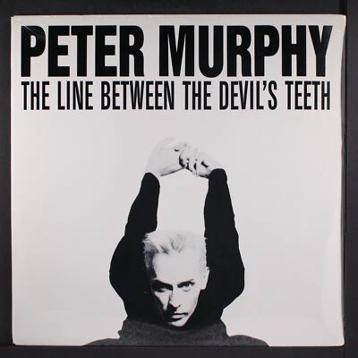 PETER MURPHY: the line between the devil's teeth BEGGARS BANQUET 12" Single Seal - Image 1 of 2