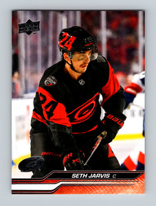 2023-24 Upper Deck Series 1 Base - 31 - SETH JARVIS