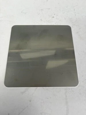 CUSTOM PARTS UK STAINLESS STEEL 2mm thick Blank 150mmX150mm round corners limited square