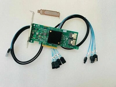 LSI OEM 9207-8i 6Gbs HBA FW: P20 IT Mode For ZFS FreeNAS unRAID 2*SFF-8087 SATA - Image 1 of 4