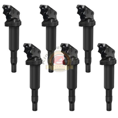 UF592 Ignition Coil 6 Pack for BMW 128i 328i 535i 550i 750i X5 X6 Z4 Mini Cooper Foto 1 de 4