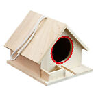 Nesting Box Exquisite Lock Diy Birdcage Making Creative Wooden Hanging Birdhouse