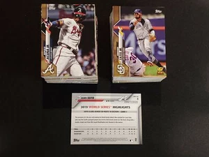 2020 Topps Series 1 GOLD PARALLEL 1-175 You Pick From List /2020 - Picture 1 of 1