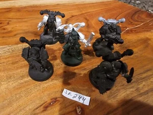 Warhammer 40k 40,000 Death Guard Plague Marines METAL OOP x5 SK244 - Picture 1 of 24