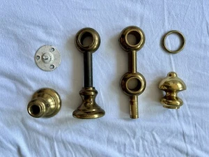 gardinenstangen halter,messing,sehr alt - Bild 1 von 1