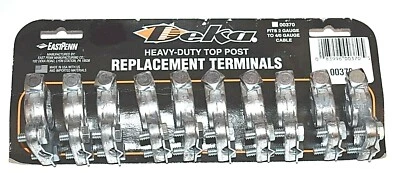 10 terminales de repuesto de batería de poste superior de flota de alta resistencia calibre 2 a 4/0 Deka Foto 1 de 4
