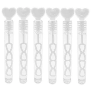 24x Herz Smiley Seifenblasen Röhrchen Herz Hochzeit Gastgeschenk Wedding Bubbles - Bild 1 von 1