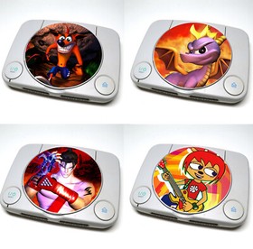 Custom PSOne (PlayStation Slim (PS1)) Console Lid Stickers - 100+ Designs!